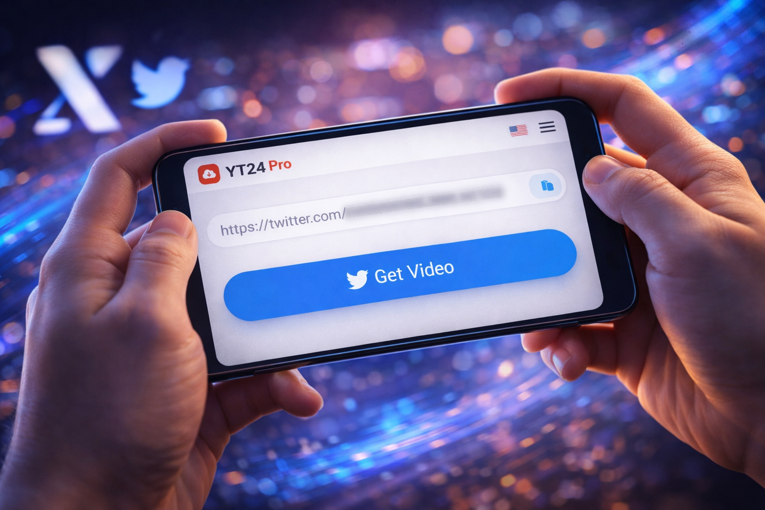 Twitter (X) Video Downloader: Save X Videos & GIFs to MP4 in HD – Free with YT24Pro